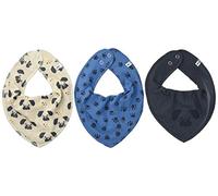 Pippi Bandana Bib Foulards triangulaires, Vallarta Blue, Taille Unique Mixte bébé