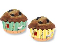 Pippi Lot de 12 chaussettes longues pour cupcake - Décoration de muffins - Accessoires de fête