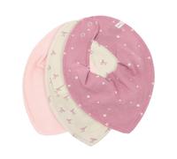 Pippi Lot de 3 bavoirs bandana pour fille - AOP