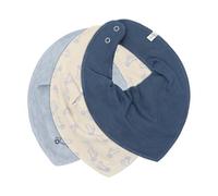 Pippi Lot de 3 bavoirs bandana pour garçon AOP
