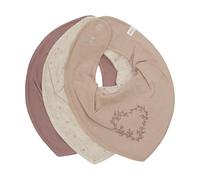 Pippi Lot de 3 bavoirs bandana Uni - AOP