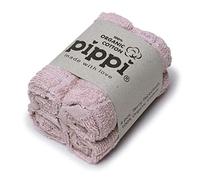 Pippi Lot de 4 gants Organic à serviettes en éponge