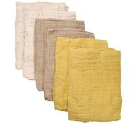 Pippi Organic Cloth 6 Pack 65x65 Cm Muslin One Size