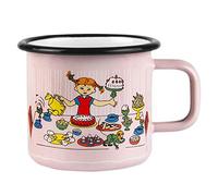 Pippi Tasse d'anniversaire en émail Rose 370 ml