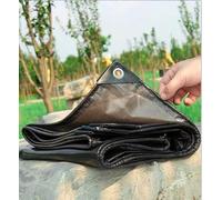 PIPRE 1.5m x 2.9m Bâche de Protection - étanche, résistant à la déchirure, avec des Oeillets en Acier Inoxydable - Utilisation Polyvalente (220 g/m², Noir)