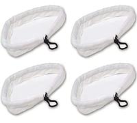 PIQIUQIU Lavable Durable Chiffons de Rechange pour Balai Vapeur Lot de 4 Chiffons de Rechange pour Balai Vapeur Tampons de Rechange pour nettoyeurs Vapeur de Forme Triangulaire pour de Nombreux