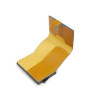 Piquadro Atlas Compact Wallet with Single Slider RFID Yellow