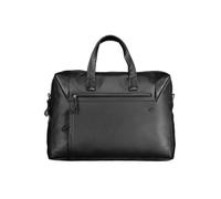 Piquadro Attaché-case Cuir véritable 43.5 cm Compartiment ordinateur noir