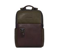 Piquadro - Bike laptop backpack 15-6 - Homme - Sacs - Brun - Taille: ONE Size