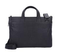 Piquadro Black Square Attaché-case Cuir véritable 42 cm Compartiment ordinateur brun