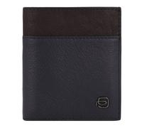Piquadro Black Square Étui pour cartes de crédit Protection RFID Cuir véritable 9 cm gris