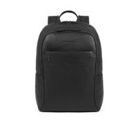 Piquadro - Black Square Laptop Backpack - Homme - Sacs - Noir - Taille: ONE Size
