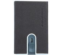 Piquadro Black Square Porte-cartes de crédit en cuir 6 cm brun