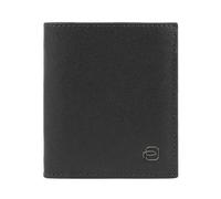 Piquadro Black Square Porte-monnaie Protection RFID Cuir 8.5 cm noir