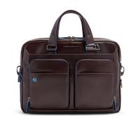 Piquadro, Homme, Sacs, Brun, Taille: ONE Size Mallettes Bleu Carré
