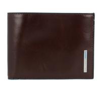 Piquadro Blue Square Étui pour cartes de crédit Cuir véritable 12 cm brun