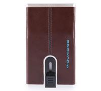 Piquadro Blue Square Kreditkartenetui RFID Leder 6 cm