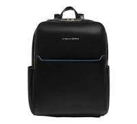 Piquadro - Blue Square Laptop Backpack - Femme - Sacs - Noir - Taille: ONE Size