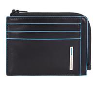 Piquadro Blue Square Porte-cartes de crédit RFID en cuir 11 cm noir