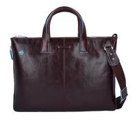 Piquadro Blue Square Porte-documents en cuir 42 cm Compartiment pour ordinateur portable brun
