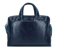 Piquadro Blue Square Porte-documents III Cuir 40 cm Compartiment pour ordinateur portable bleu