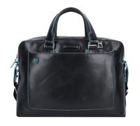 Piquadro Blue Square Porte-documents III Cuir 40 cm Compartiment pour ordinateur portable noir