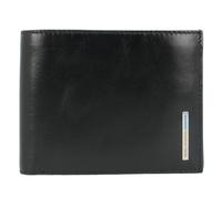 Piquadro Blue Square Porte-monnaie Cuir véritable 12.5 cm noir