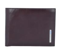Piquadro Blue Square Porte-monnaie en cuir 12,5 cm brun