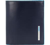 Piquadro Blue Square Porte-monnaie en cuir 8,5 cm