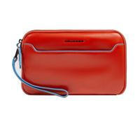 Piquadro Blue Square Portefeuille d'embrayage Cuir 21 cm orange