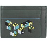 Piquadro Blue Square Revamp Porte-Cartes de crédit RFID Cuir 11,5 cm