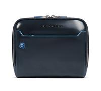 Piquadro Blue Square Sac à bandoulière Cuir 21 cm bleu