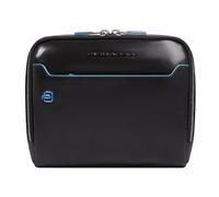 Piquadro Blue Square Sac à bandoulière Cuir 21 cm noir