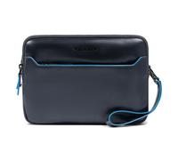 Piquadro Blue Square Sac à bandoulière Cuir 23 cm bleu