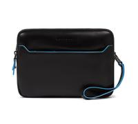 Piquadro Blue Square Sac à bandoulière Cuir 23 cm noir