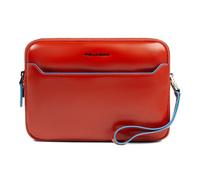 Piquadro Blue Square Sac à bandoulière Cuir 23 cm rouge