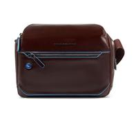 Piquadro Blue Square Sac à bandoulière Cuir 27 cm brun