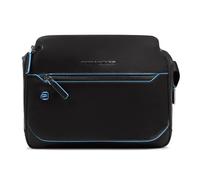 Piquadro Blue Square Sac à bandoulière Cuir 27 cm noir