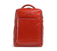 Piquadro Sac à dos pour ordinateur 15,6" personnalisable Homme cuir orange