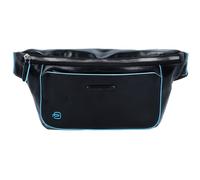 Piquadro Blue Square Sac banane en cuir 29 cm noir