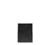 Piquadro - Blue Square Vertical Wallet - Homme - Accessoires - Noir - Taille: ONE Size