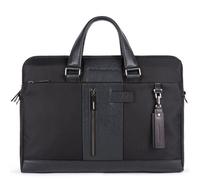 Piquadro Brief Porte-documents RFID 41 cm Compartiment pour ordinateur portable noir