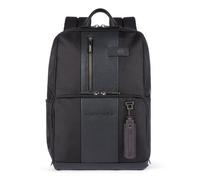 Piquadro Brief Sac à dos professionnel 39 cm Compartiment ordinateur noir