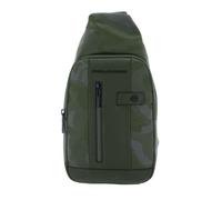 PIQUADRO Brief Sling Bag Camouflage Verde