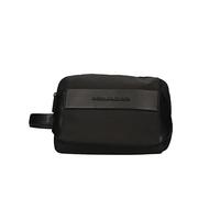 PIQUADRO By5758s117, Beauty en Cuir et Tissu Homme, Noir, Taille Unique