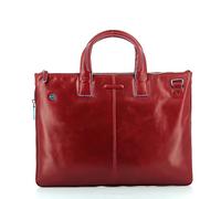 Piquadro Blue Square Porte-documents en cuir 42 cm Compartiment pour ordinateur portable rouge