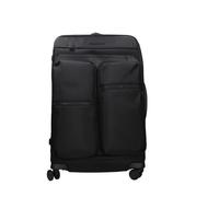 Piquadro - Chariot en tissu élégant avec plusieurs compartiments - Homme - Valises - Noir - Taille: ONE Size