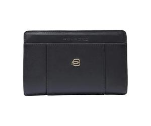 Piquadro - Circle Medium Wallet - Femme - Accessoires - Noir - Taille: ONE Size
