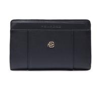 Piquadro Circle Porte-monnaie Protection RFID Cuir 14.5 cm noir