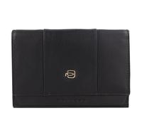 Piquadro Circle Porte-monnaie Protection RFID Cuir 14 cm noir